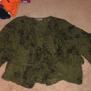 SnakeSkin Blouse